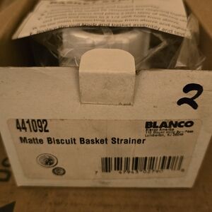 BLANCO Matte Biscuit Basket Strainer - Biscuit